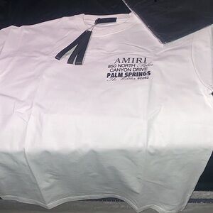 Amiri White Graphic T-Shirt